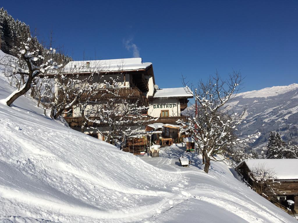 Gasthof Pension Berghof Hippach Exterior photo